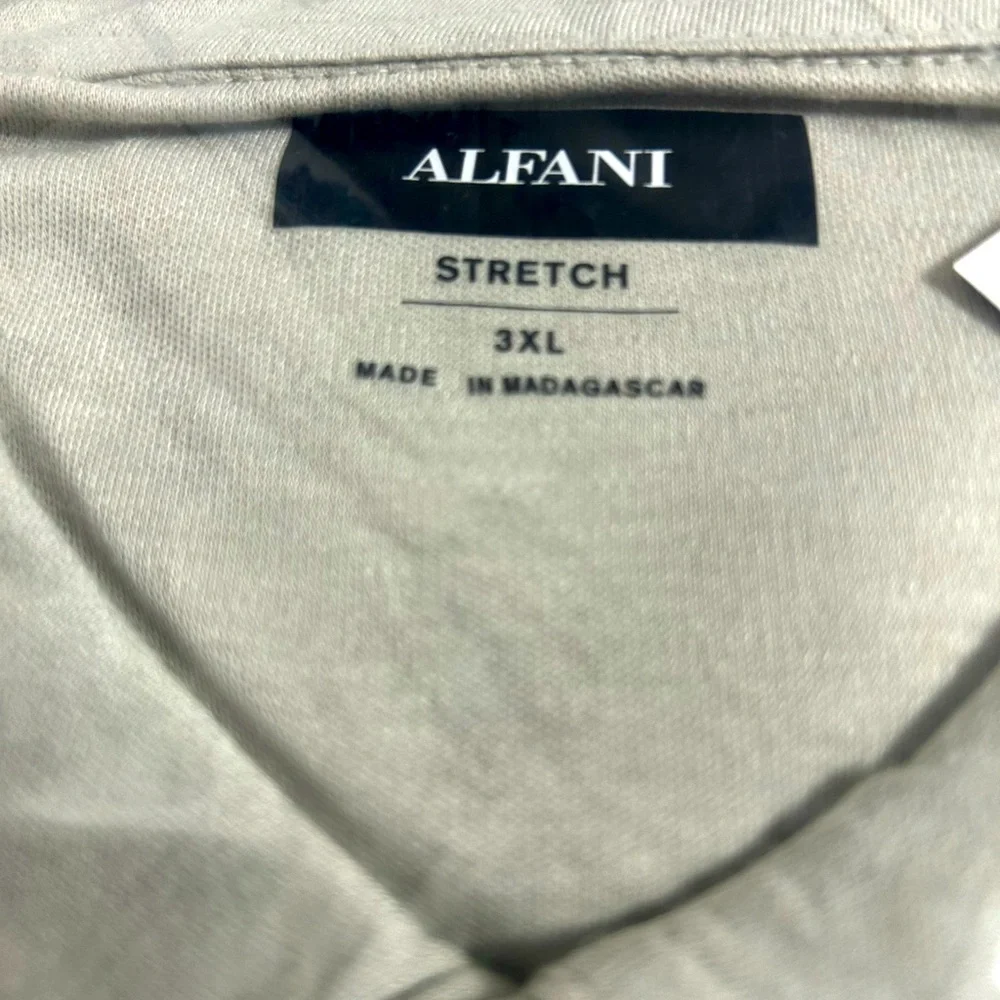 Alfani Men's Soft‎ Gray Polo Shirt
